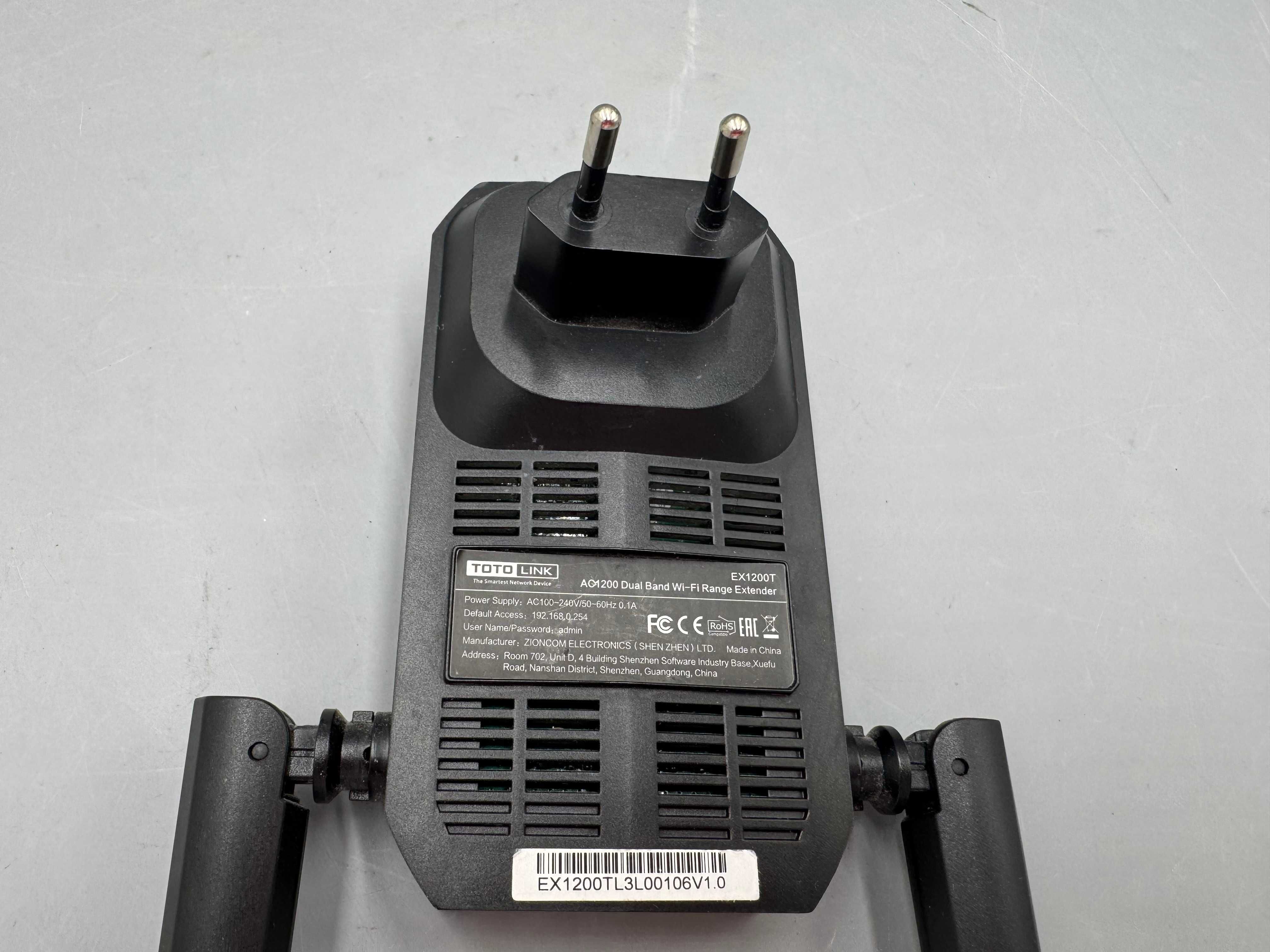 Wzmacniacz Sygnału Wifi Toto Link Ex1200T