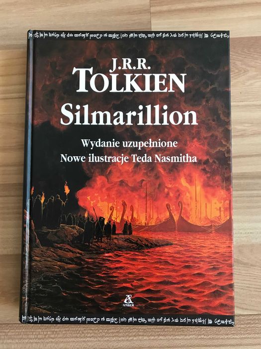 Tolkien Silmarillion Amber czarna seria 2008 wyd. XIV twarda (Hobbit)