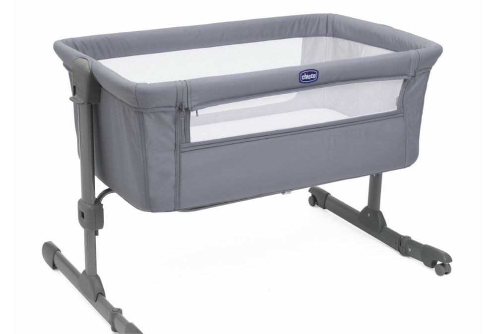 Berço next2me chicco cinzento