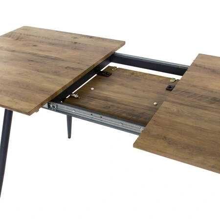 Stół rozkładany brązowy  140 do 180 cm