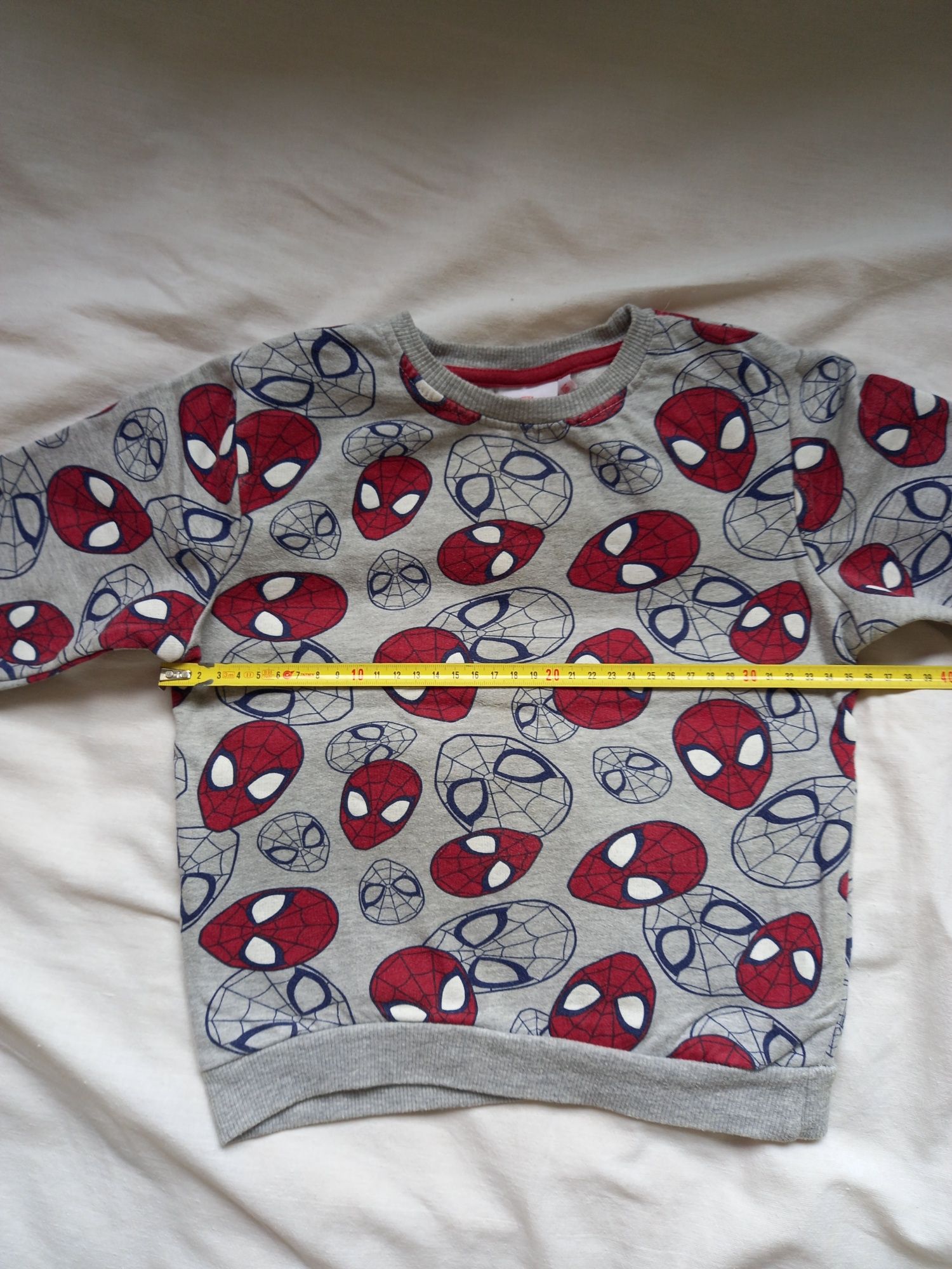 Bluza marvel 110 116 Spider-Man gratis spodnie dresowe