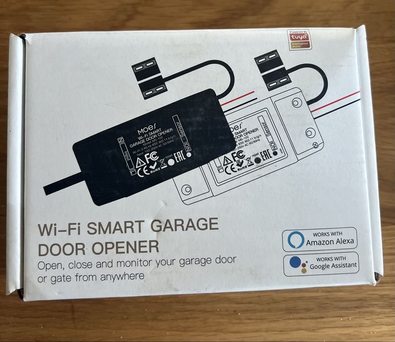 Sterownik bramy garażowej WIFI Tuya Alexa