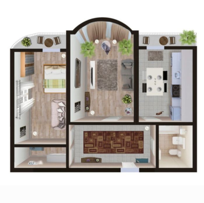 Продам 2к.  ЖК Гранд парк