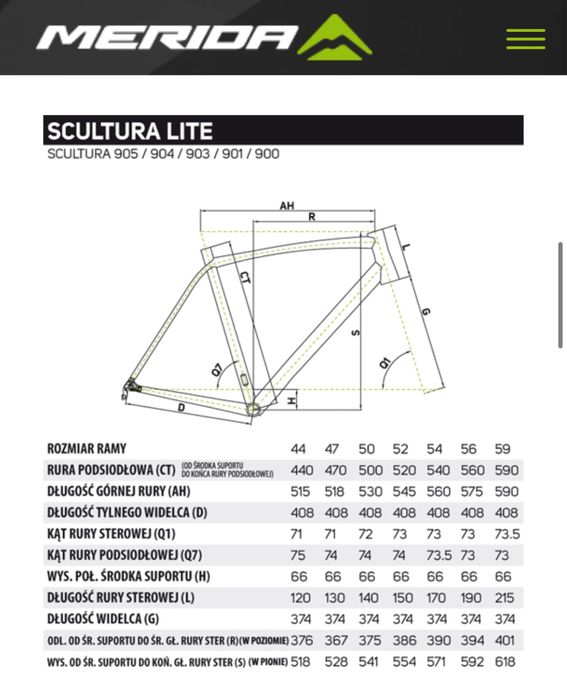 Szosa Merida Scultura 900 Lite M/L Claris