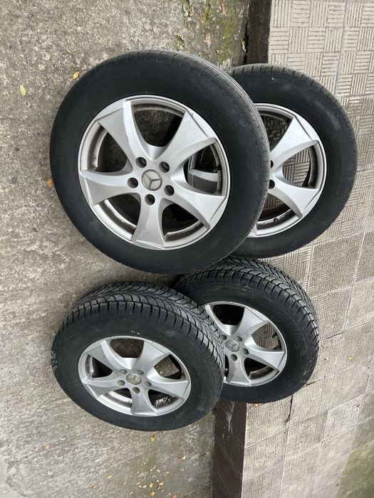 Продам шини диски отличное состояние оригинал датчики давления зима 17