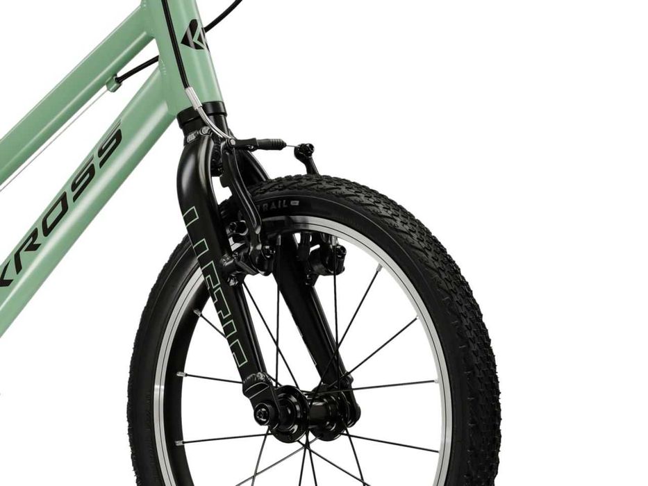 Kross Superlekki  rowerek LIFTIE U 16 zielony czarny 5.8kg