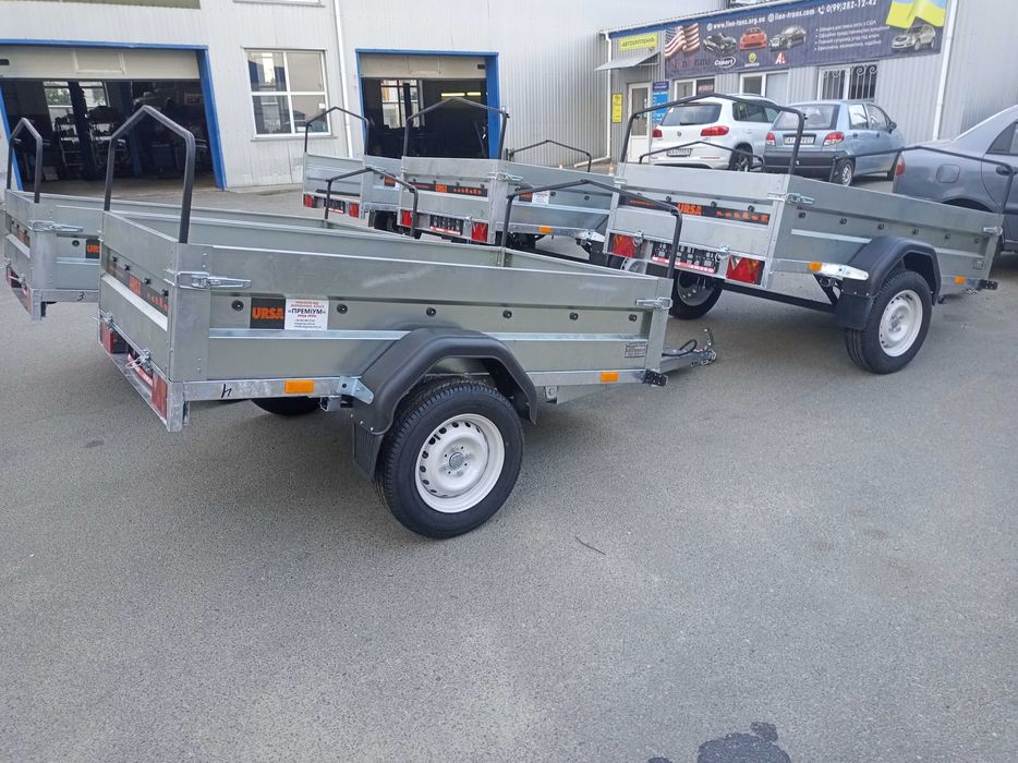 Прицеп новый оцинкованный-самосвал URSA 2x1.25 (УРСА Асортимент)