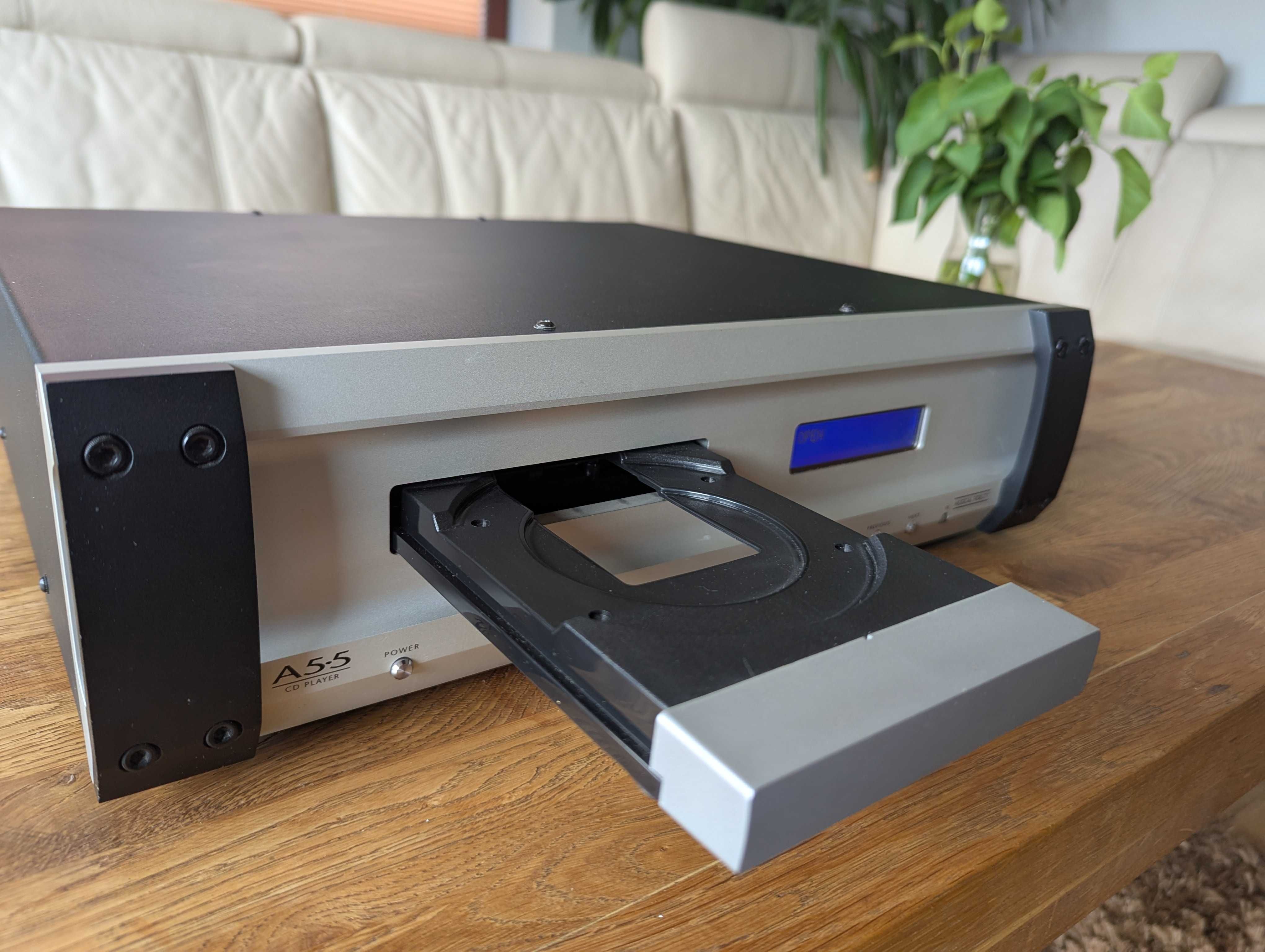 Musical Fidelity A5.5 – lampowy odtwarzacz CD klasy hi-end