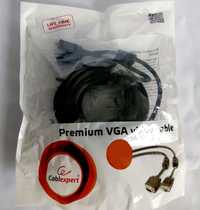 Кабель VGA-VGA для монитора 1,8-5-10-15м-20-30м удлинитель. Качество!