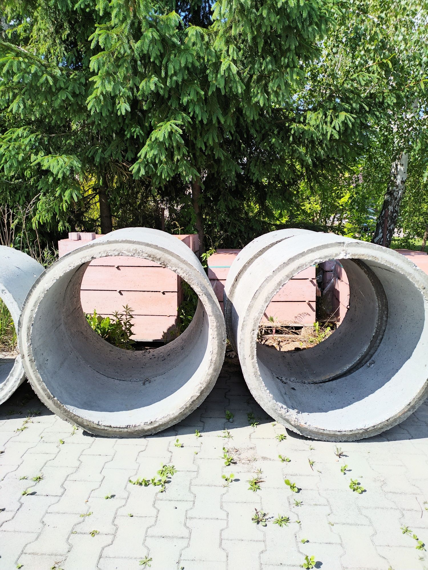 kręgi betonowe 900x600 mm, studzienne, szambo z kielichem od ręki