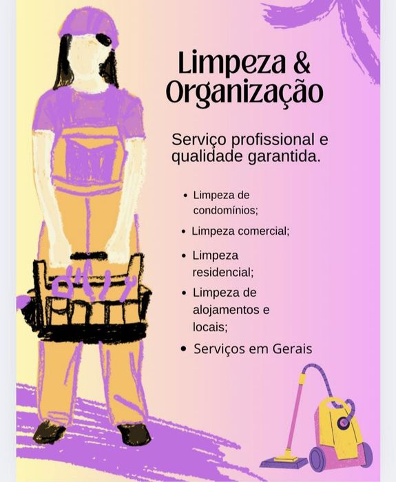 Serviço de limpeza doméstica