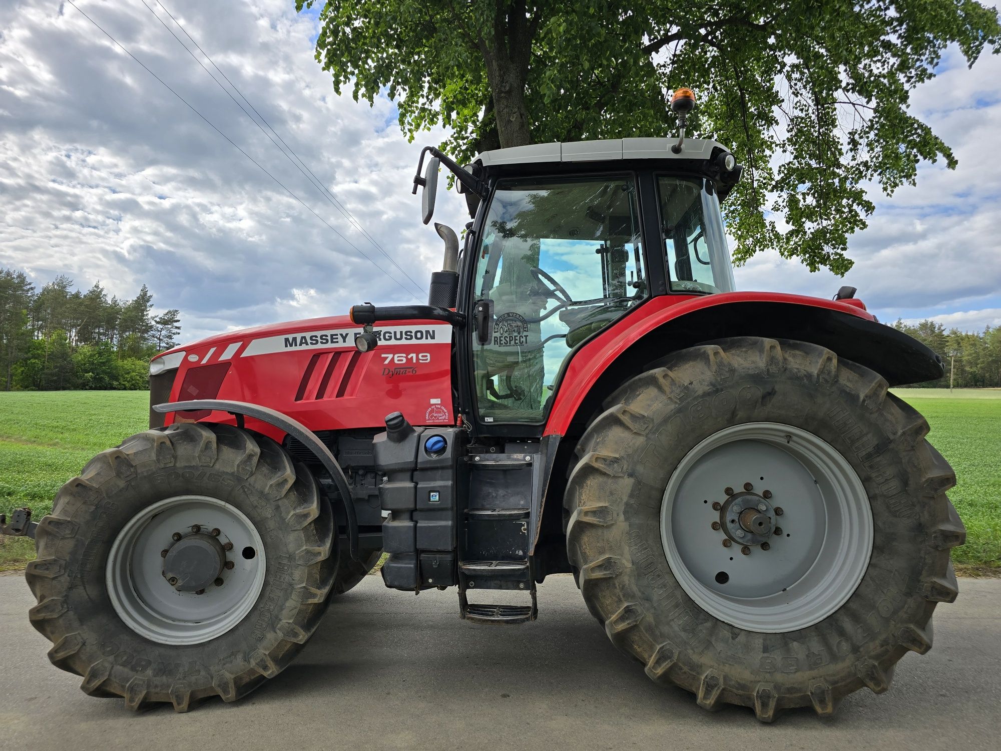 Massey Ferguson 7619 Dyna 6 okazja 1 wł  orginał Fendt Case John Deere