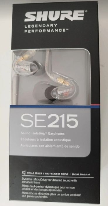 słuchawki s h u r e 215 shure