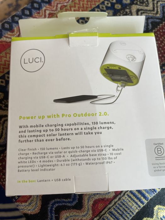 Фонарик портативный Luci