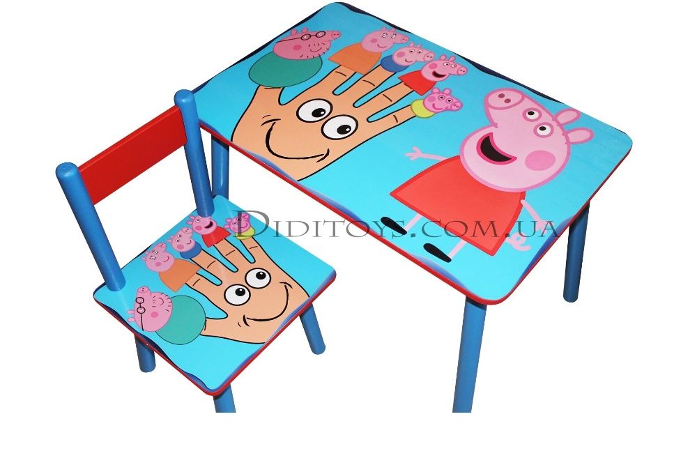 Детский стол (столик) "Свинка Пеппа" (варианты) Производитель