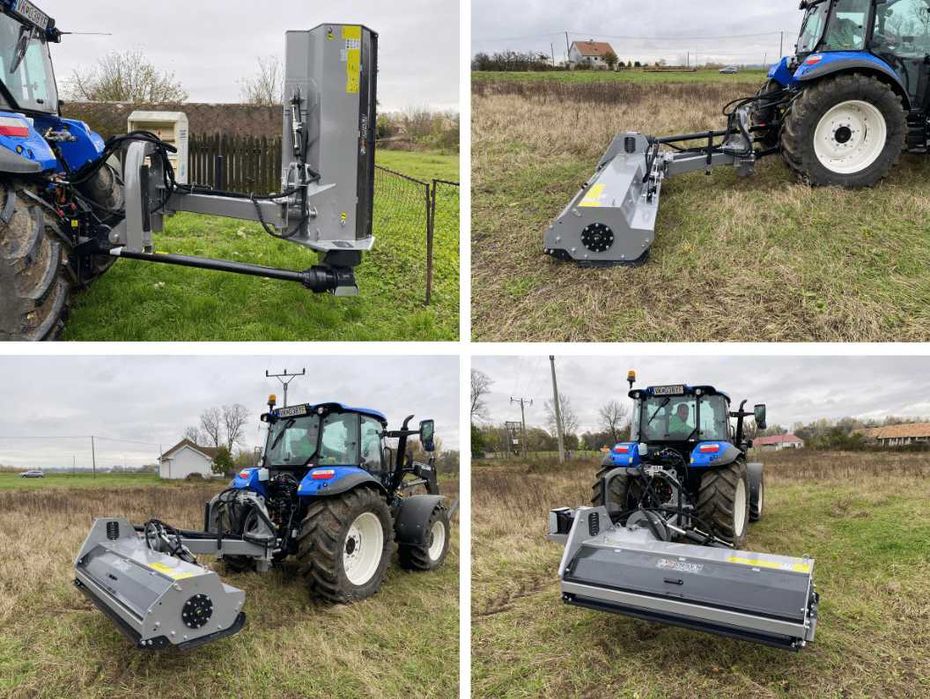 Косарка дорожня (мульчер) комунальна німецька AGF-160 мульчирователь