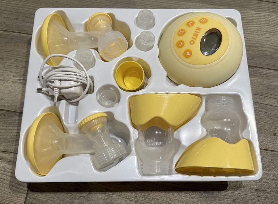 Двухсторонний Электрический молокоотсос KINYO