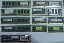 Memórias RAMS DDR, DDR2, DDR4, SODIMM para PC e Portáteis