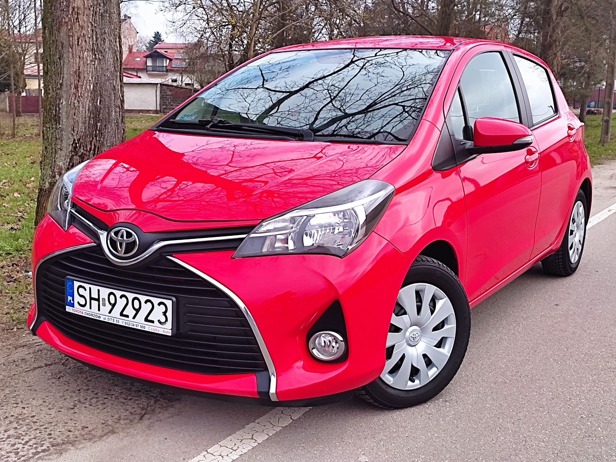 Toyota Yaris 1,3 Salon PL, 1 Wł, Przebieg 82 tys. KAMERA