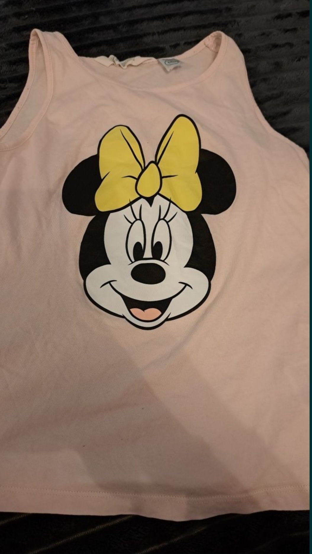 4 szt. topy H&M super stan Minnie, Świnka Peppa, Jednorożec 134/140