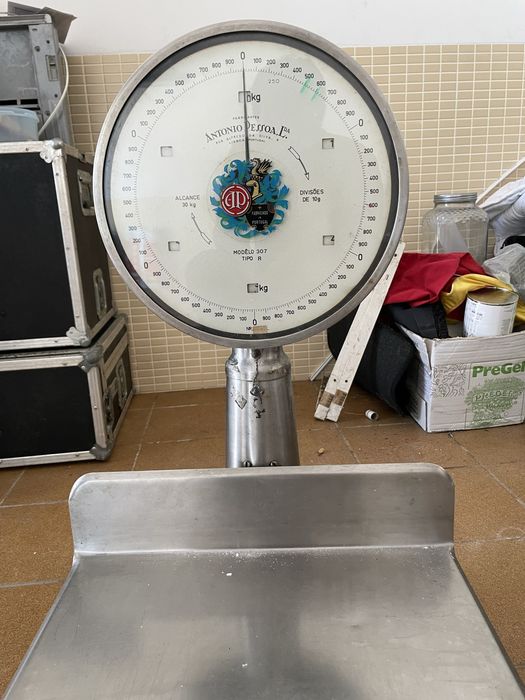 Balança antiga fabrico Portugues Antonio Pessoa 30kg