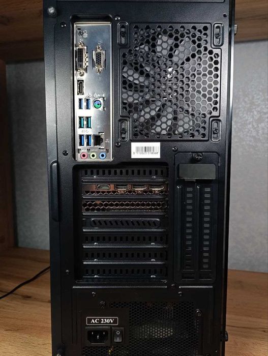 Ігровий ПК + Монітор 165hz rtx 4060ti ryzen 5 5500 16gb 1tb ssd