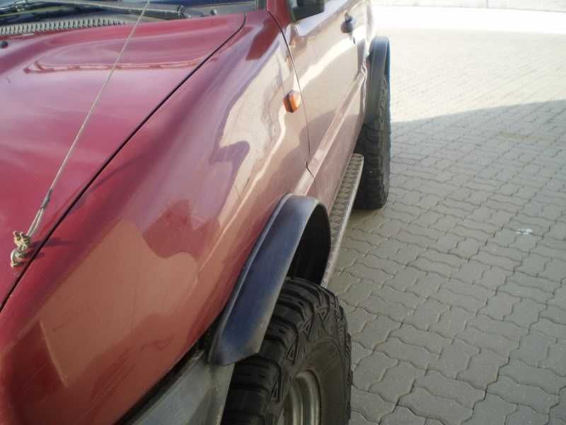 Abas universais laterais em borracha para 4x4