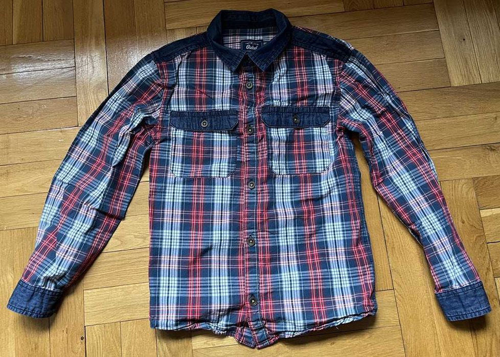 Koszula (w kratkę) - Primark - 128 (7/8l)