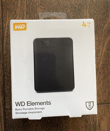 Жорсткий диск WD Elements Portable 4 TB