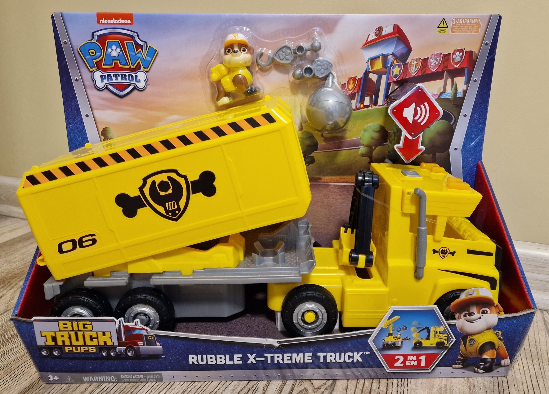 Paw Patrol: Big Truck Pups Rubble X-Treme Truck