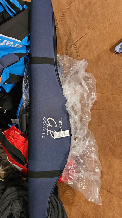 Torba 2-komorowa sztywna na wędki