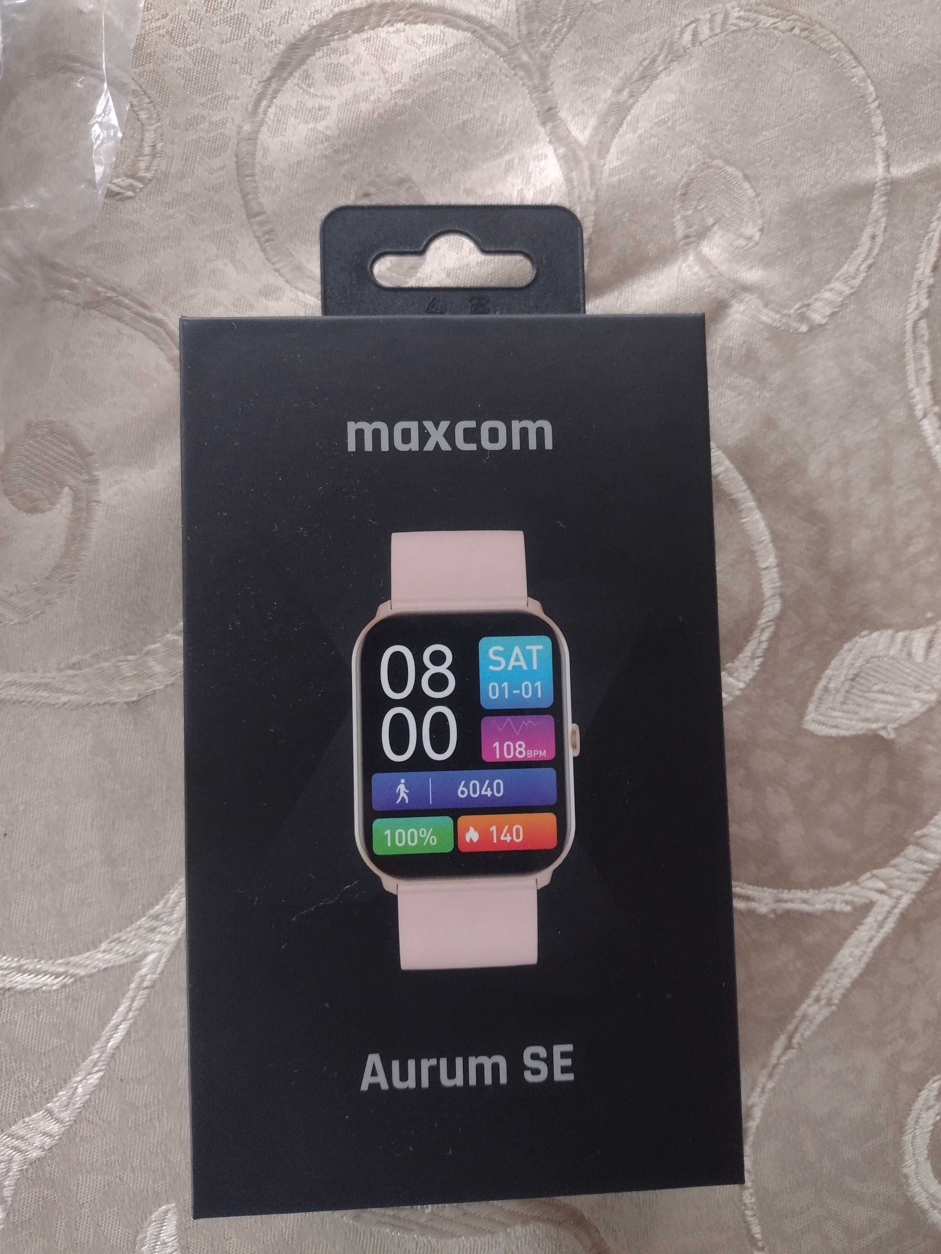 Smartwatch Maxcom FW36 Aurum SE nowy.