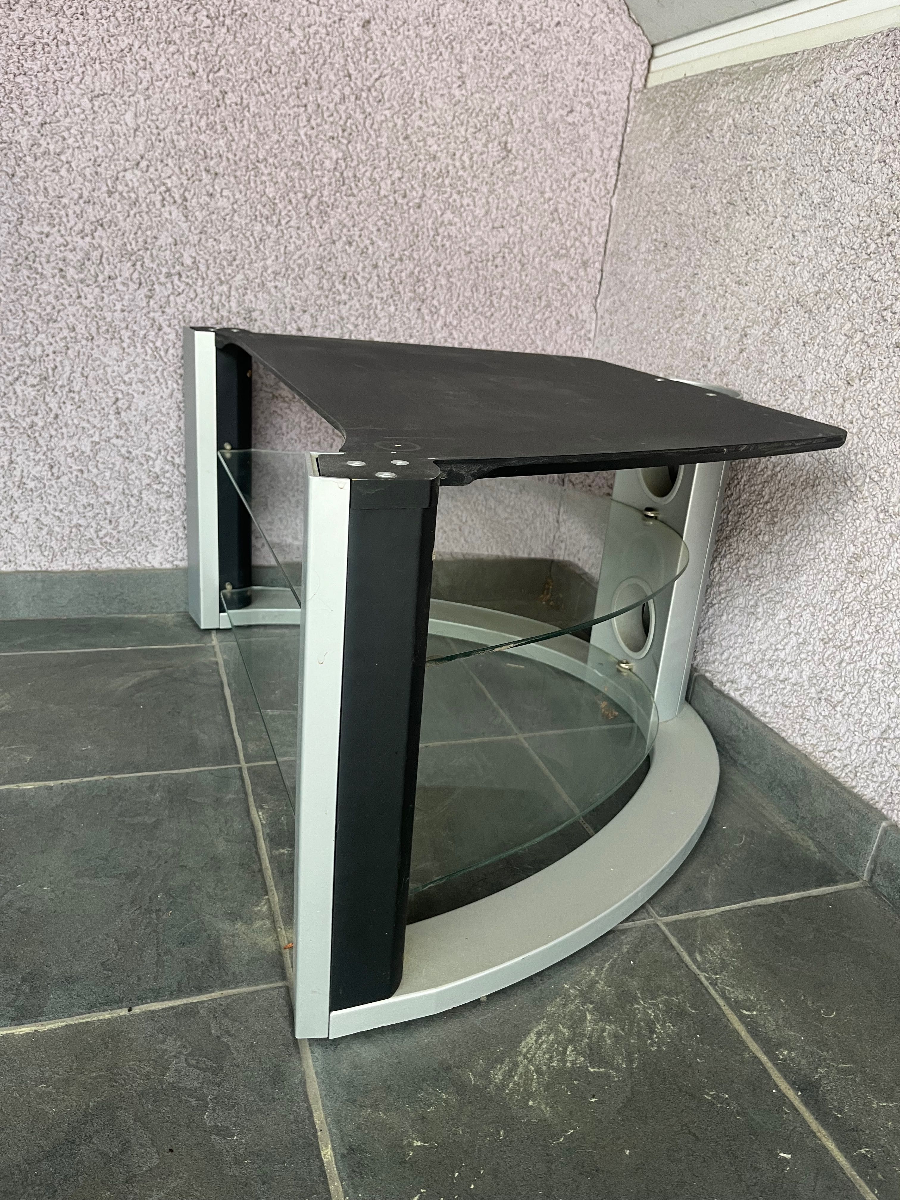 Półka pod telewizor/stojak elementy szklane
