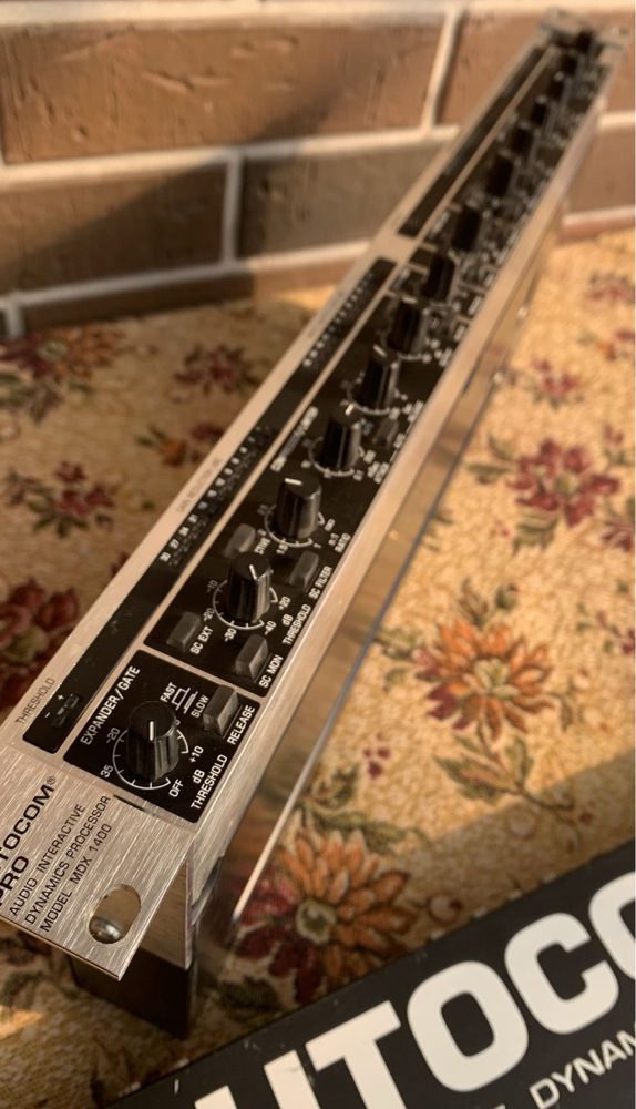 Процессор Behringer Autocom  Pro Mdx 1400. Декодер. Ресивер.