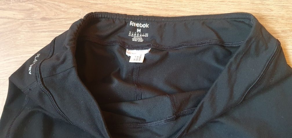 REEBOK PLAYDRY rozmiar M legginsy getry spodnie fitness bieg sport