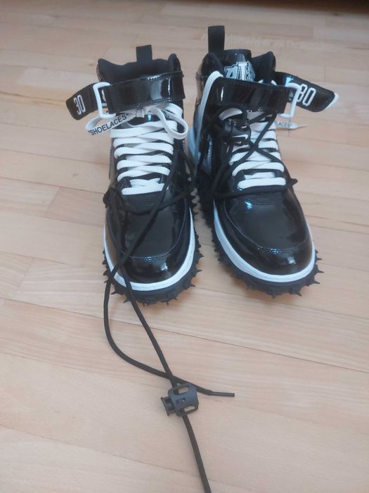 Nowe r. 44 Nike air force 1 mid sp off-whitesheed