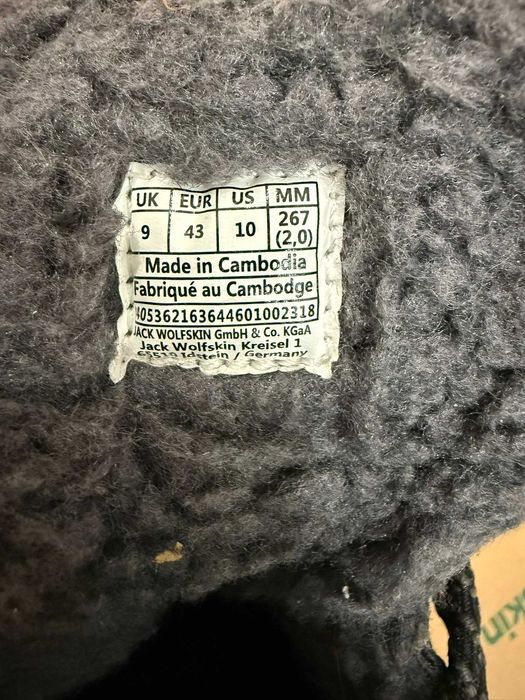 Чоловічі зимові черевики Jack Wolfskin Everquest Texapore High M