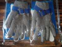 Rękawice metalowe odporne na przecięcie drutu stalowego