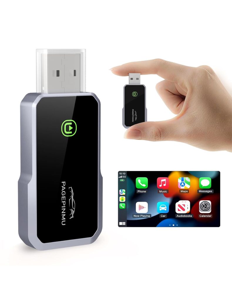 Bezprzewodowy adapter CarPlay do iPhone Apple play