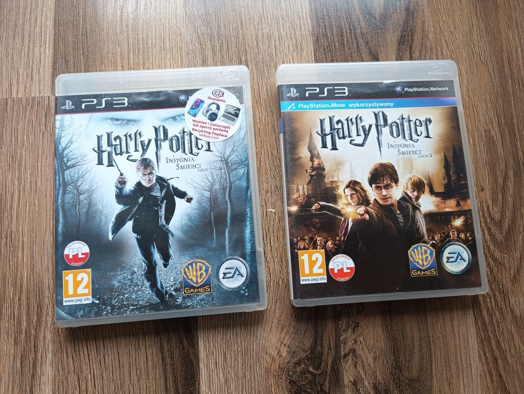 Gry PS3 Harry Potter Insygnia Śmierci część 1 + 2  Po polsku