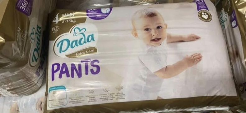 Pampersy pieluchy Dada, rozne rozmiary, nowe, bez wad