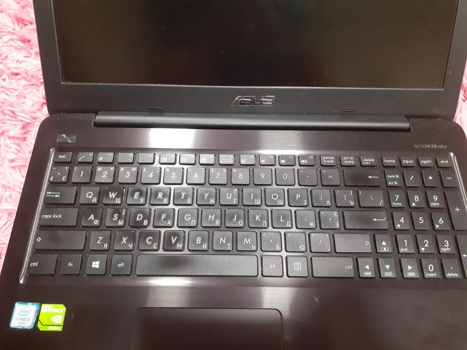 ноутбук ASUS 6GB RAM/1-TB+128 SSD/i3-6100U (2.3 ГГц)/940MX 2 GB/