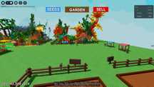 акаунт Роблокс очень большой cад в grow a garden и steel a brainrot