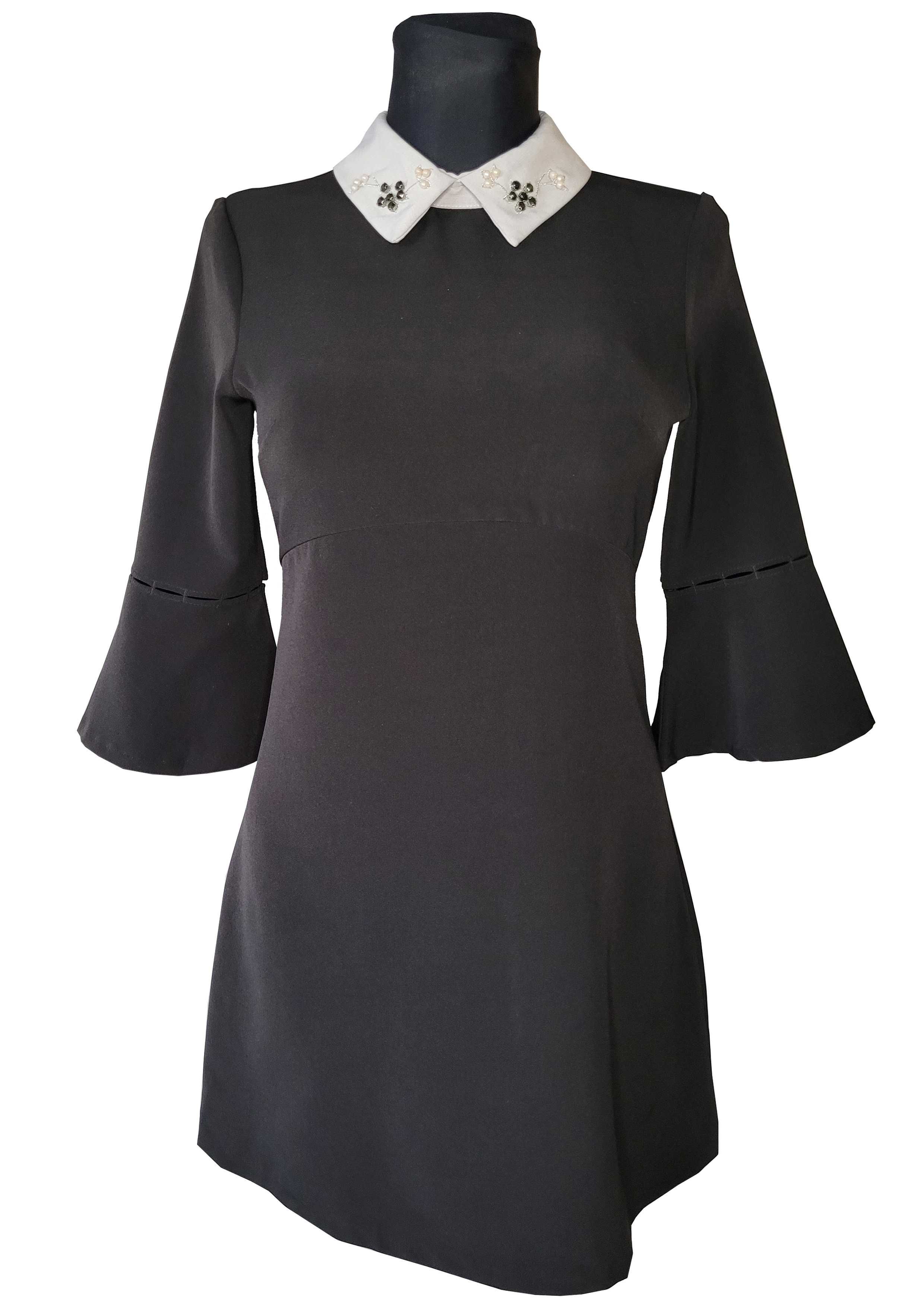 Czarna sukienka Zara Basic, rozmiar S