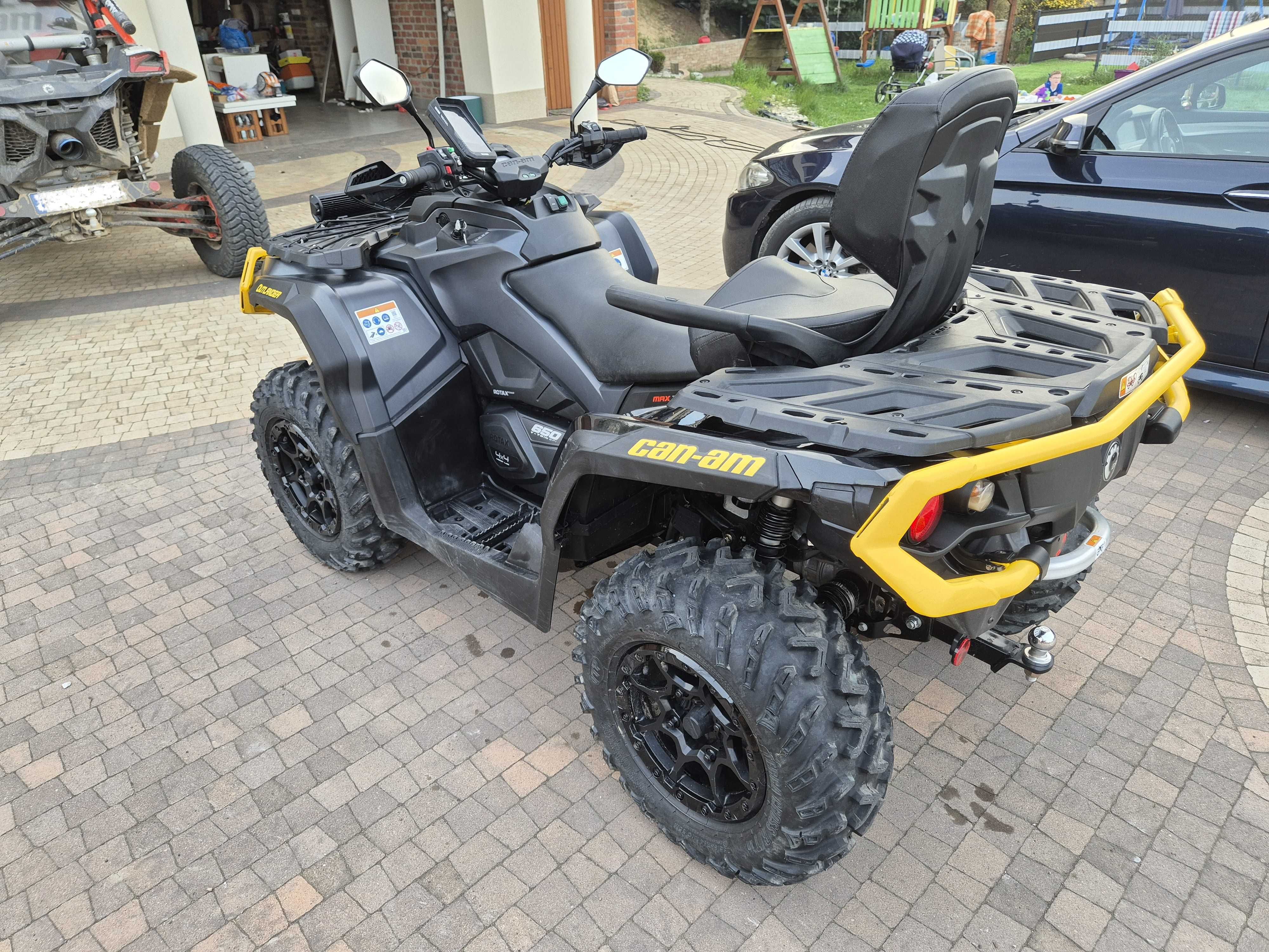 Can-Am Outlander 650 XTP MAX Homologacja T3B OKAZJA F.VAT  jak NOWY