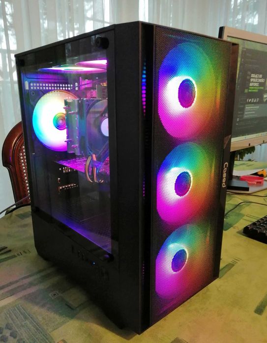 Komputer Gamingowy/Xeon 10 rdzeni/32GB DDR4/GTX1060/256gbNvme/win11pro