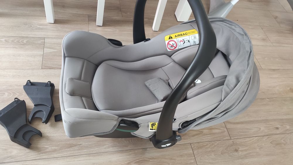 Cały zestaw: wózek 3w1, fotelik, baza Isofix