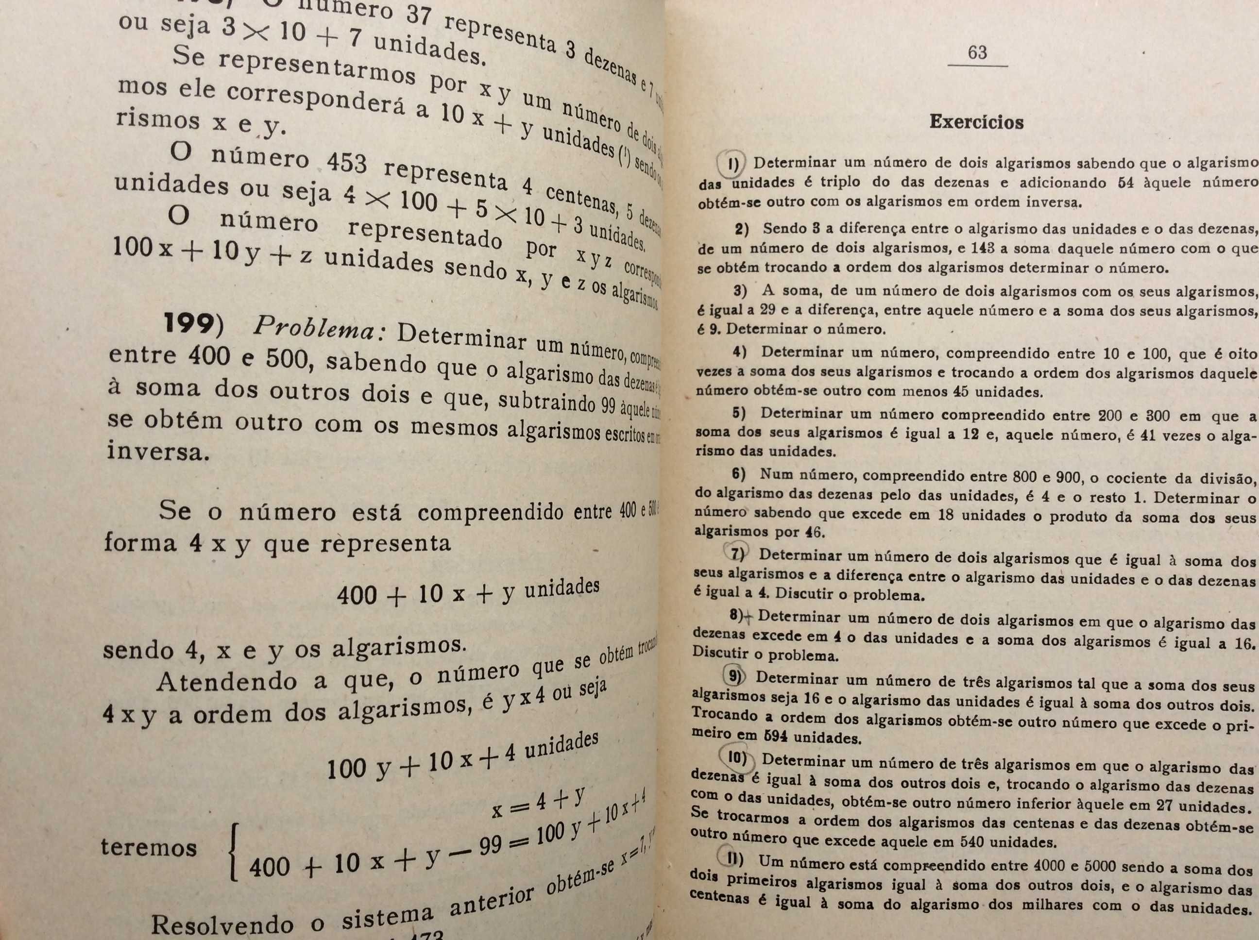 Elementos de álgebra para o 4.º ano dos liceus.