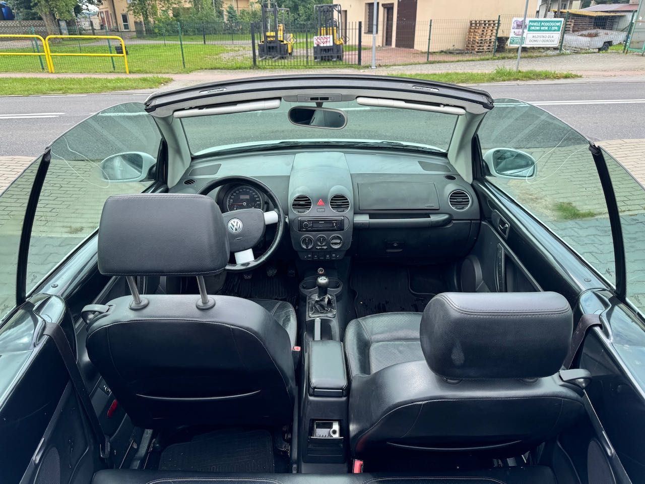 VW New Beetle Cabrio lift 1.9tdi klima skóra biała perła