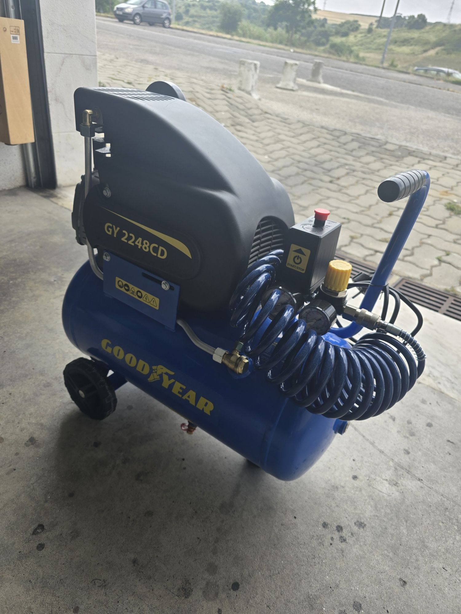 Compressor Óleo 24L 2HP Goodyear